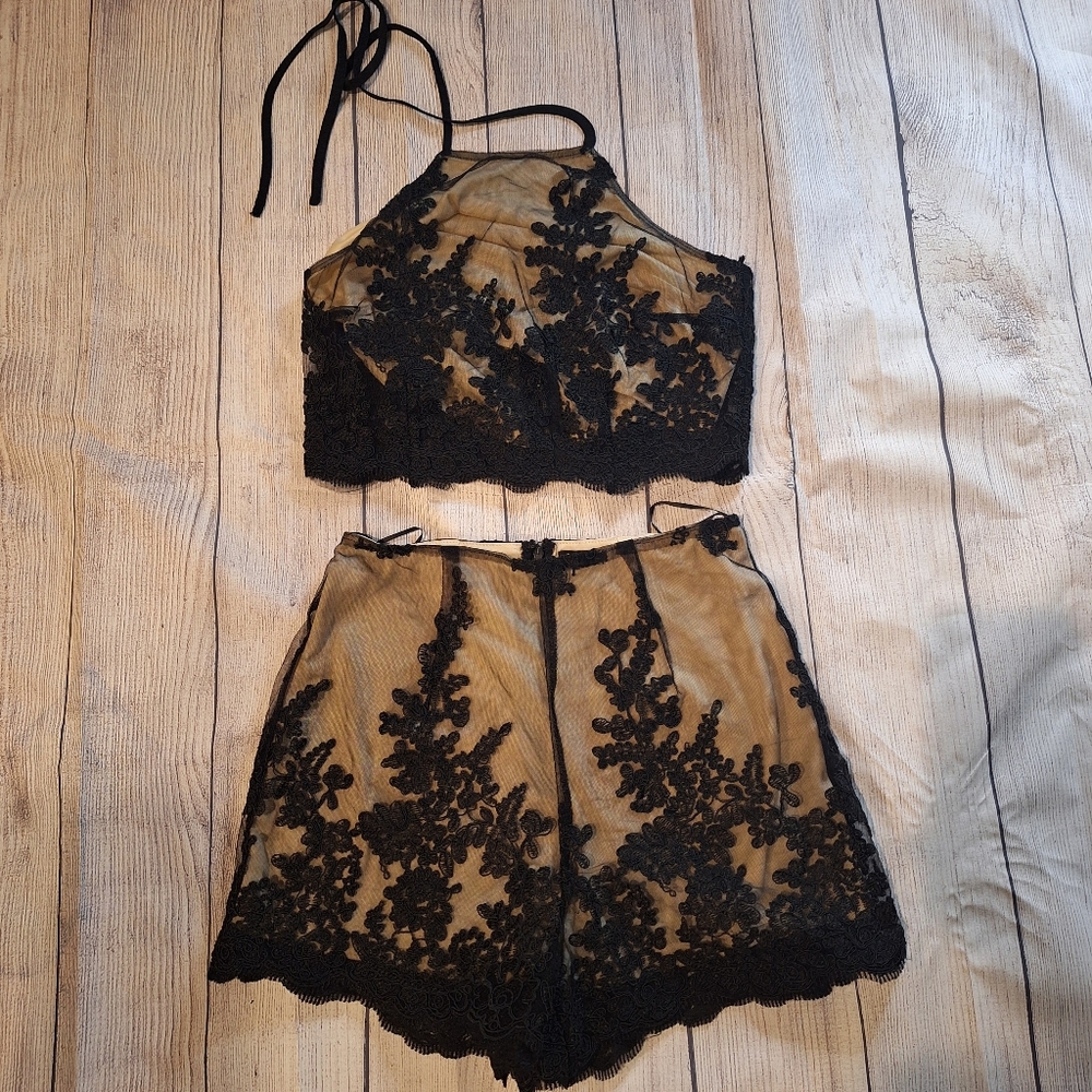 2 Piece Lace Set